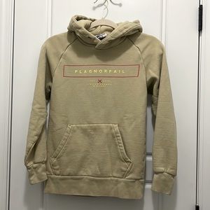 Tan flag nor fail hoodie